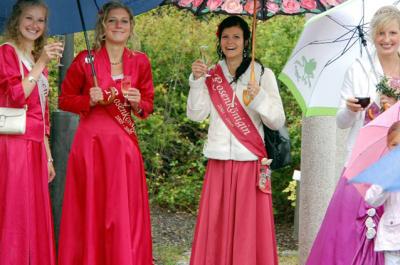 Ein Rosenabend in Gesellschaft